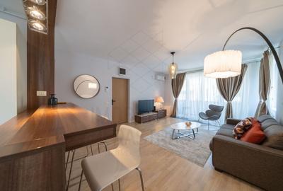 Apartament cu 2 camere semidecomandat, mobilat în Herăstrău