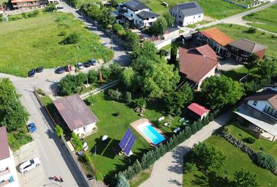 Pensiune si casa de locuit cu 3200 mp teren in Sibiu cartier Gusterita - 2