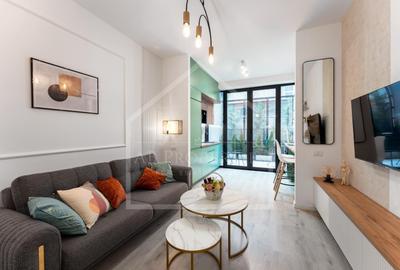 Apartament cu 2 camere decomandat, mobilat în Herăstrău