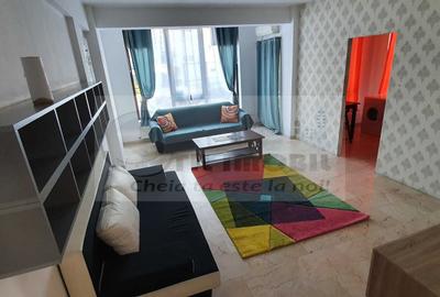 Apartament cu 2 camere semidecomandat, mobilat în Central