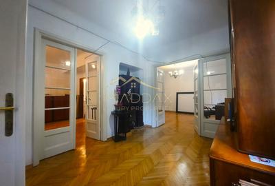 Apartament cu 5 camere decomandat, mobilat în Dorobanți