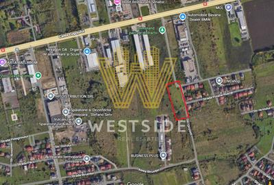 Teren Construcții extravilan de 6330 mp, în Lugojului