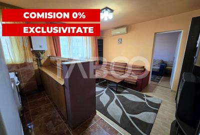 Apartament cu 2 camere nedecomandat, mobilat în Mihai Viteazul