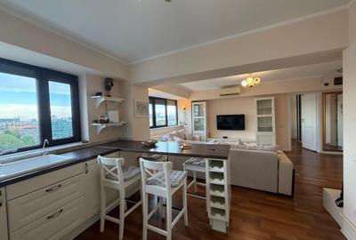 Piața Lahovari, 2 camere deosebit, etaj 10 stil Penthouse,priveliste superba - 7
