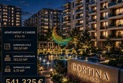 VanCORTINA ELYSIUM | Apartament 4 camere | 183,5 mp | Etaj 10 - 4