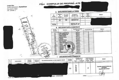 Teren Construcții intravilan de 10310 mp, în Est