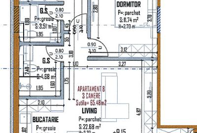 Apartamente cu 3 camere de vanzare in Marasti, proiect nou! - 1