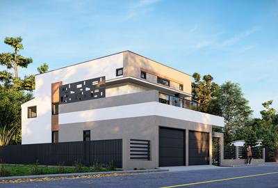 Casa foarte spectaculoasa 300mp | Teren 900mp  | Balotesti | La alb - 5