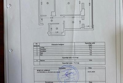Apartament 2 camere bloc nou  Billa  90000 euro - 4