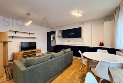 Apartament cu 2 camere semidecomandat, mobilat în Între Lacuri