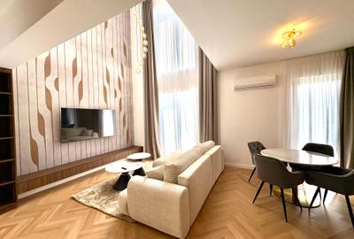Apartament cu 2 camere semidecomandat, mobilat în Floreasca