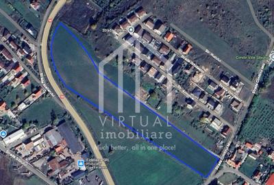 Teren intravilan de vanzare in Sibiu, 3000 mp deschidere la DN 14 - 2