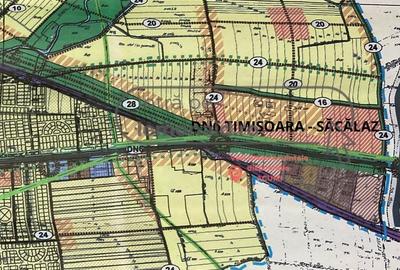 Teren 3 HA - Săcălaz - Centură Vest - Comision 0 - 1