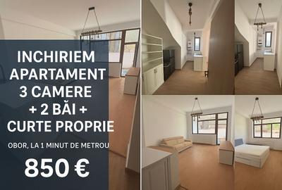 AP. 3 CAMERE MOSILOR, PET-FRIENDLY, CURTE 20 MP, BLOC NOU, CENTRALA - 1