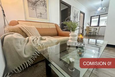 Apartament cu 3 camere semidecomandat, mobilat în Florești