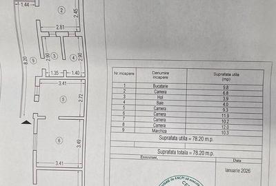 Faleza Nord, casa 5 camere cărămida, gaze 170 mp teren - 3