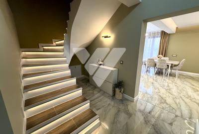 Casa moderna tip duplex 4 camere mobilata, teren 235 mp Talmaciu Sibiu - 6