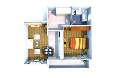 Bucium-Visani,apartament 2 camere,58mp,et.1/3,finalizat,geam la baie,cod:157072 - 2
