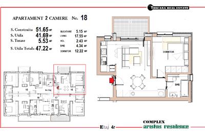 Apartament cu 2 camere semidecomandat în Rahova