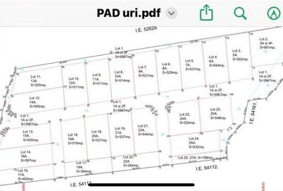 Parcele de vanzare de aprox 5 arii, 50 euro mp , Nazna, - 1