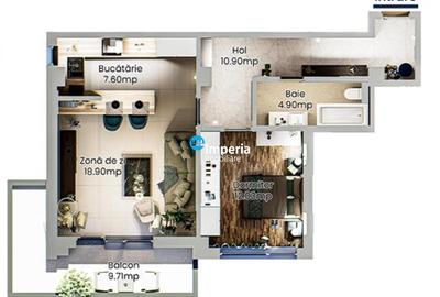 Apartament 2 camere premium, proiect EXCLUSIVIST - 2
