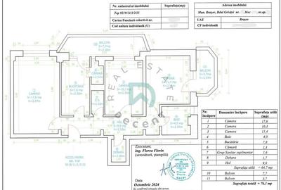 Apartament cu 3 camere decomandat în Griviței