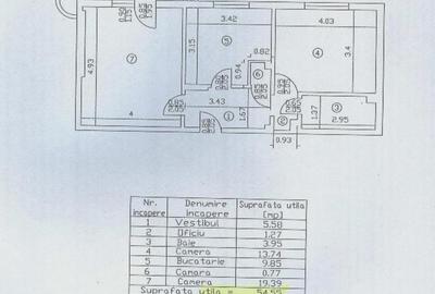 Vanzare ap. 2 cam. et. 4/8, bl. 1988, METROU Dristor-Mihai Bravu. - 12