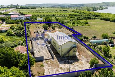 Teren industrial 6.233 mp hală + birouri acces E85 Podu Iloaiei - 2
