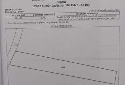 De vanzare teren extravilan BOD SAT - 4