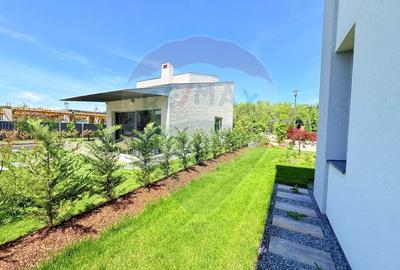 Vilă modernă de vânzare | 5 camere | Dumbrava Vlăsiei | Teren 750 mp - 19