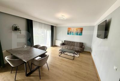 Apartament cu 2 camere semidecomandat, mobilat în Florești