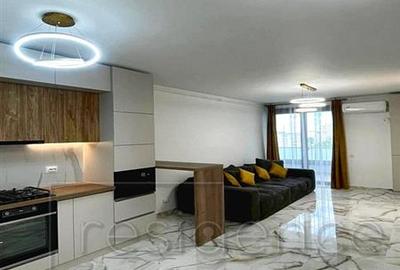 Apartament cu 2 camere semidecomandat, mobilat în Între Lacuri