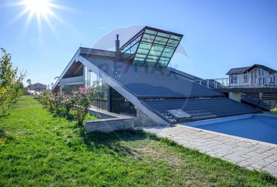 Vilă Futuristă: Eleganță & Inovație la limita pădurii, piscină, 4500mp - 3
