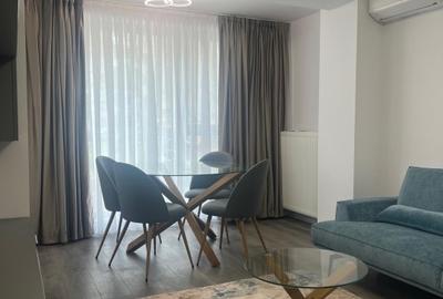 Apartament cu 2 camere decomandat, mobilat în Barbu Văcărescu