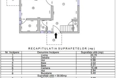 Casa noua Snagov pe 2 nivele, compartimentare eficienta, tern 500 m - 6