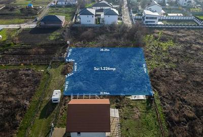 CORBEANCA ,TEREN INTRAVILAN 1266 MP,DESCHIDERE 30 M,GAZ,CURENT,CANALIZARE - 1