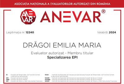 CERTIFICAT - Expert Evaluator de Proprietati Imobiliare