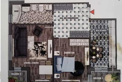 Apartament de vanzare (Gama Residende) cu 2 camere in zona Popesti Leo - 7