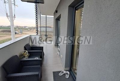 3 camere  bloc nou, 80 mp utili , balcon de 20 m - 27