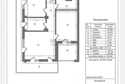 Luxury Living | 3 camere | 131 mp | Băneasa | Aviației - 14