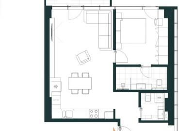 Apartament 2 camere în Floreasca – vedere lac și SPA exclusiv - 11