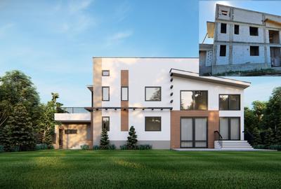 Casa foarte spectaculoasa 300mp | Teren 900mp  | Balotesti | La alb - 11