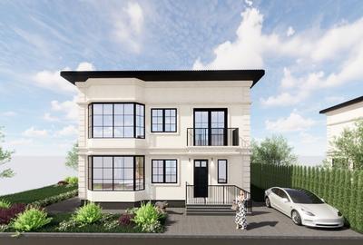 Casă individuală gata de mutat, Tunari, 396 mp teren, 171mp, 4 camere, 3 băi - 10