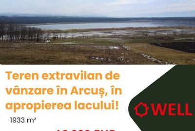 Teren extravilan de 1933 mp, în Arcuș