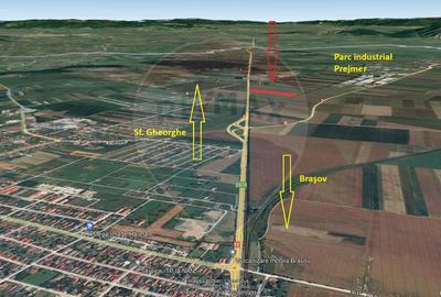 Teren intravilan cu PUZ, 20000 mp, Hărman, DN 11 - 8