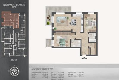 NOU! Apartament 3 Camere Metrou Nicolae Teclu, Bloc 2027, Dotari Excelente - 6