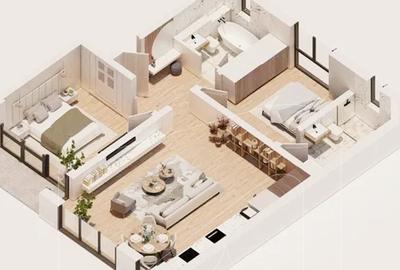 Apartament 3 Camere | 66 mp utili | Etaj 3 | Parcare inclusă - 5