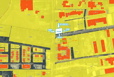 TEREN INTRAVILAN 550 MP | SOSEAUA STRAULESTI | PE COLT | IDEAL AFACERE - 1
