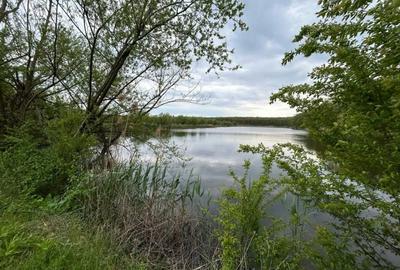 Moara Vlasiei - 11.000 mp, deschidere lac 36 m, priveliste superba - 2