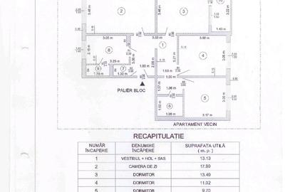 Apartament 4 camere de vanzare | Centrala proprie | - 15